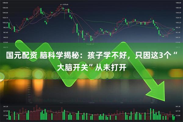 国元配资 脑科学揭秘：孩子学不好，只因这3个“大脑开关”从未打开